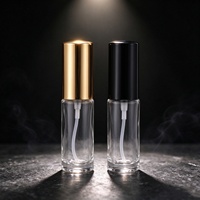 Flacon vaporisateur de parfum en verre rechargeable MUB de haute qualité, 5 ml, à fond épais, portable, avec col à vis, logo personnalisé