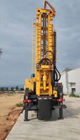 CITCD-700 Rig de forage de puits d'eau rotatif diesel monté sur véhicule pour la construction
