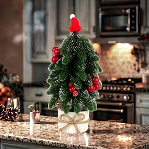 ของตกแต่งคริสต์มาสปี 2025 ต้นคริสต์มาสขนาดเล็ก 31 ซม. สำหรับตกแต่งโต๊ะทำงาน ผู้ผลิตขายส่งของตกแต่งงานปาร์ตี้คริสต์มาส - Product Image 5