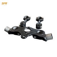 Colliers de potence et rehausseurs de guidon CNC SFR pour motos Harley style Knucklehead, modèles personnalisés 1936-1947
