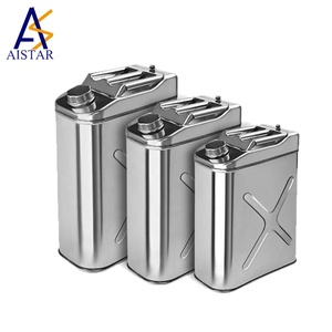 Bidon d'essence en acier inoxydable Aistar de 20 litres <span class=keywords><strong>avec</strong></span> <span class=keywords><strong>robinet</strong></span> de sécurité - Product Image 2