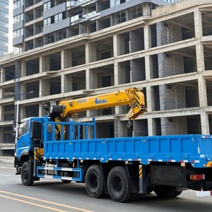 รถเครนติดรถบรรทุก Dongfeng 6x4 แบบแขนยืดไสลด์ได้ ราคาโรงงาน ขนาด 14 ตัน 16 ตัน 20 ตัน สำหรับงานวิศวกรรม - Product Image 5