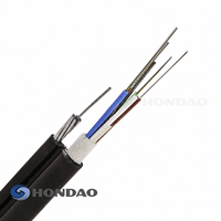 GYFTC8Y 24 Core Fiber Optic Cable Figure 8 Outdoor FTTH Aerial Optical Fiber Cable