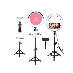 LED círculo Selfie llenar anillo luz con el titular del teléfono trípode para maquillaje Video en vivo <span class=keywords><strong>Tik</strong></span> <span class=keywords><strong>Tok</strong></span> - Product Image 1