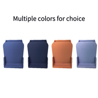 Organisateur de bureau en cuir PU avec chargeur sans fil, porte-stylo et support pour téléphone pour iPhone