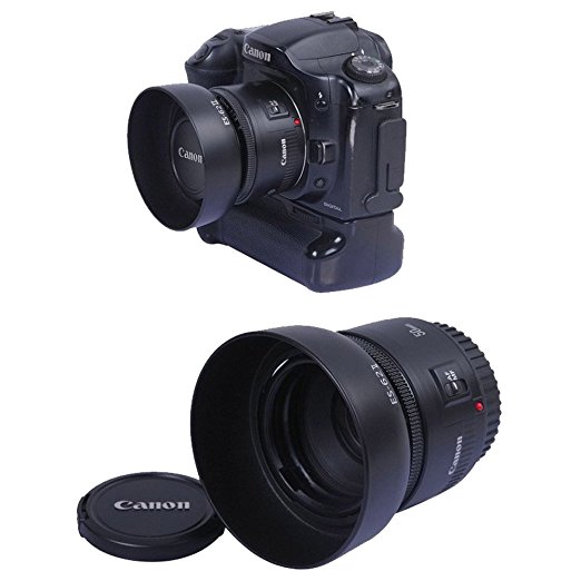 Камеры ES-62II бленда Реверсивный 52 мм объектив камеры ES62II светозащитная Бленда Объектива 52 мм ES-62 II штыковой объектив Крышка Объектива 52 мм