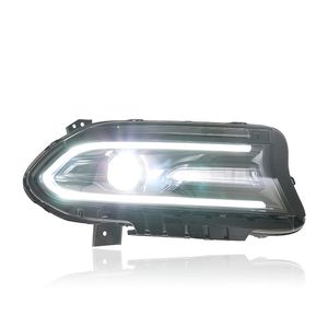 Para Dodge JCUV Charger 2015-2019, accesorios para coche, faro delantero automático modificado, conjunto de faro LED - Product Image 4