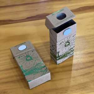 GMP Certified Factory Custom Kraft Paper <strong>Box</strong> Holographic Logo Child Proof Pre <strong>Roll</strong> Cone Packaging Flip <strong>Cover</strong> CR Cigarette <strong>Box</strong> - Product Image 3