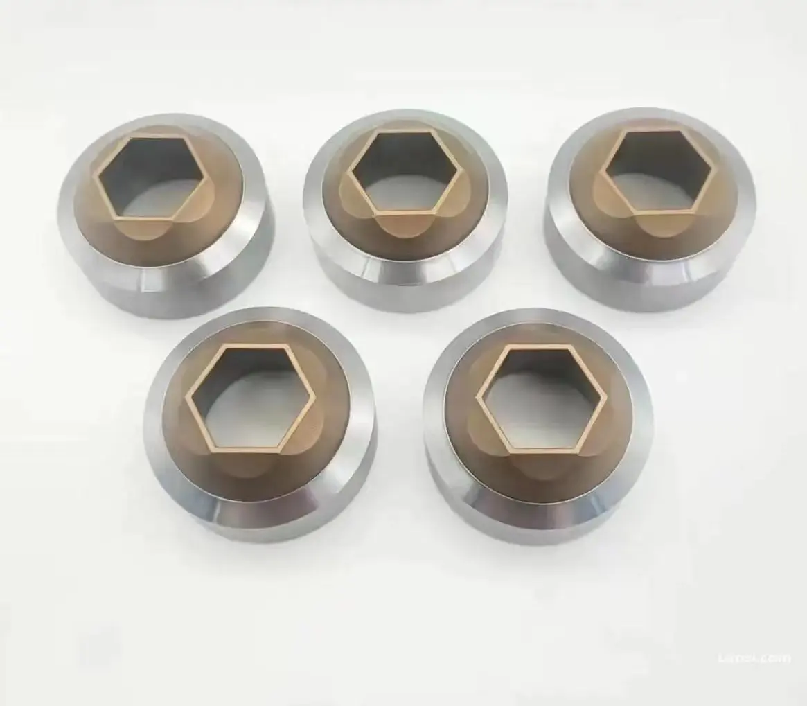 High density carbide tool fabricator metal wire drawing mould nib, tungsten carbide cold heading die