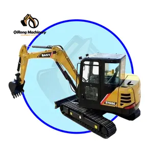 2023 Ce Approved Sany Sy60 Sy55 Sy75 Digger 6 Tons Crawler Used Mini Excavator
