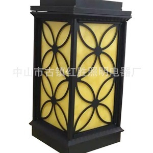 Lampe solaire extérieure Redsheng en alliage d'aluminium LED étanche pour montage mural de villa - Product Image 4
