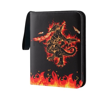Protège-cartes <span class=keywords><strong>Charizard</strong></span> en PVC pour pochettes, feuilles de présentation, protège-cartes photo <span class=keywords><strong>GX</strong></span> originaux TCG pour cartes à collectionner, pochettes pour cartes photo, classeur - Product Image 1