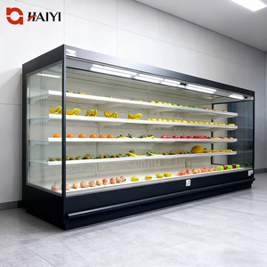 슈퍼마켓 냉장고 노 프로스트 상업용 야채 과일 디스플레이 냉장고 음료 오픈 칠러 판매 - Product Image 3