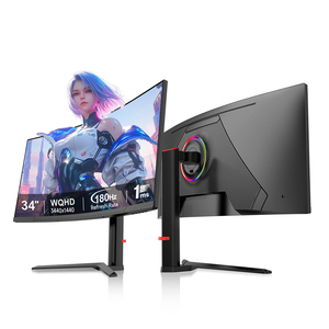 Sceptre 34 Inch Curved Frameless Gaming <b>Monitor</b> 240Hz 4K 1ms Response Time 21:9 Aspect Ratio No PC Required Monitores Gaming 240 - Product Image 1