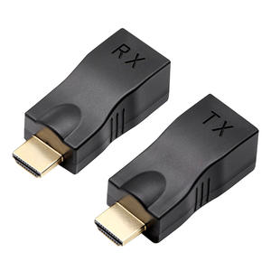 <span class=keywords><strong>OTECH</strong></span> - Convertisseur/Extenseur RJ45 compatible Cat5e/Cat6 4K*2K 30M en ABS avec garantie de 12 mois - Product Image 1