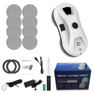 Robot de nettoyage de vitres intelligent, électrique, petit, double usage humide et sec, double couche, double face, robot de nettoyage de vitres domestique - Product Image 5