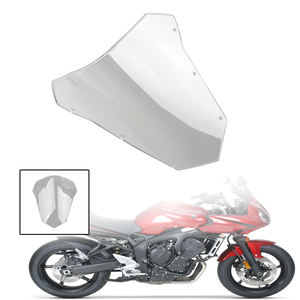 Pare-brise transparent pour moto Yamaha <span class=keywords><strong>FZ6</strong></span> FAZER, pare-brise à Double bulle, qualité supérieure, <span class=keywords><strong>2003</strong></span> — 2008, 2004 - Product Image 5