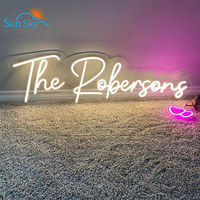 Enseigne romantique extérieure au néon LED Design libre Will You Marry Me Wedding Decor 'Let's Party Better Together with AC Power Supply