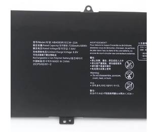 Batería HB4593R1ECW HB4593R1ECW-22 para <span class=keywords><strong>Huawei</strong></span> <span class=keywords><strong>MateBook</strong></span> <span class=keywords><strong>X</strong></span> <span class=keywords><strong>Pro</strong></span> <span class=keywords><strong>I7</strong></span> Mach-W29/W19 W60 7.6V o 7.64V 7565mAh o 7330mAh para Portátil - Product Image 3