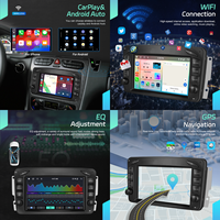 Hikity pour Benz/CLK/W209/E-W210/Clase C/W203/SLK/W170 1998-2005 7 "4 + 64G Android autoradio stéréo GPS/WiFi/Carplay/Android Auto