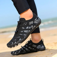 Chaussures aquatiques multifonctionnelles à cinq orteils pour couple, séchage rapide, antidérapantes, pour natation, yoga et fitness en extérieur