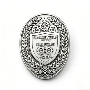 Pièce de monnaie de collection personnalisée double face en émail, pièce de défi ronde en alliage de zinc, souvenir d'art populaire, cadeau - Product Image 3