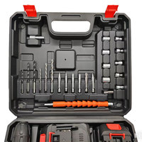 Perceuse-visseuse sans fil 12V lithium-ion, double vitesse, perceuse à percussion réversible, tournevis électrique rechargeable à poignée pistolet, ensemble complet