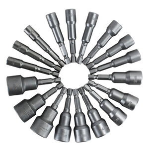 Magnetic Hexagon Handle <b>Socket</b> Wrench Bits Set Power Hand Drill Bit Screwdriver with Chrome Adaptable Kits - Product Image 6