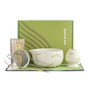 Set di Ciotole in Ceramica Dipinte a Mano con Motivo <span class=keywords><strong>Ciliegio</strong></span> Giapponese per Preparare Latte e Colazione, e Set Mixer da Sette Pezzi - Product Image 5