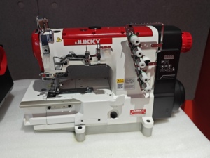 Industrial <b>Sewing</b> Machine JUKKY JK500A-01D High Speed Flat Lock <b>Sewing</b> Machine <b>for</b> T-shirt 3 Needle 5 Threads Flat-bed Interlock - Product Image 1