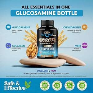 Glucosamine Chondroïtine de Haute Qualité Flexibilité Vitamines Nutritionnelles Santé des Articulations Capsules de Glucosamine Chondroïtine - Product Image 4