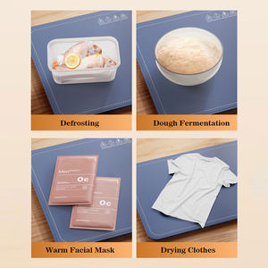 Voedselveilige flexibele siliconen nanomateriaal voedselverwarmingsplaat elektrische voedselverwarmer voor buffetten, feesten, dagelijks gebruik - Product Image 5