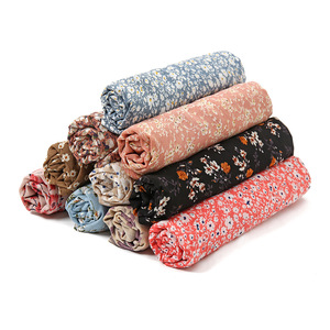 Voiles en gros pour femmes musulmanes de Malaisie, foulards en mousseline de soie à fleurs, hijabs, fournisseur - Product Image 2