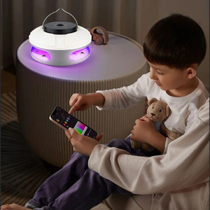 Lámpara antimosquitos con carga solar Usb, trampa adhesiva no tóxica, repelente de mosquitos con aromaterapia de 12 horas de duración para uso en interiores - Product Image 1