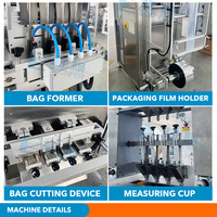 Automatic Multi lane Instant Coffee Sachet Packing Granule Multilane Stick Sachet Bag Coffee Granule Packaging Machine