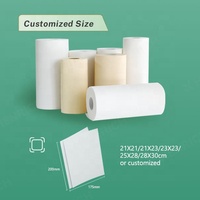 Henrich 100% Bambus-Zellstoff Handtuchrolle Haushalts-Toilettenpapier Küchenpapier Bambuspapier Küchenrolle