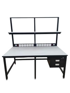 Leenol Lagerräumungsverkauf Arbeitstisch mit Schublade Antistatischer Arbeitsplatz ESD Aluminium-Werkbank für Montagelinie - Product Image 6