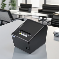 250mm/s kecepatan tinggi 80mm USB tiket Ethernet POS Mini POS termal Printer penerimaan untuk restoran kasir Supermarket