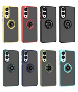 GSCASE Wholesale 360 Ring Kickstand Phone Accessories Frosted Matte Cover pour samsung S25 Edge Mobile Shell Cases S25 ultra - Product Image 1