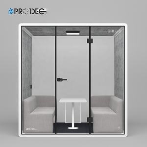Cabine de travail acoustique de bureau moderne insonorisée pour la collaboration d'équipe - Product Image 1
