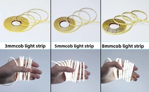 Wedding Lighting Width Ultra Thin <b>Strip</b> Flexible <b>LED</b> Ribbon Light Tape Ice Blue Yellow Red Green Red <b>LED</b> Bar for Home Decor - Product Image 4
