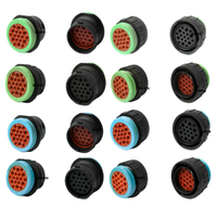 Connecteurs circulaires de la série métallique Amphenol AHDP /AHDM d'origine à 6/7/8/9/14/16/18/19/20/21/23/27/29/31/47 broches pour camions lourds