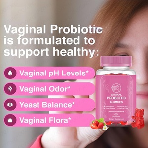 Private Label Wholesale Digestive Vaginal Probiotics <strong>Supplement</strong> for Adults Daily Support Vaginal <strong>Probiotic</strong> Gummies - Product Image 4