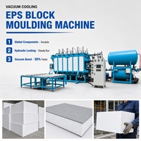 Machine de moulage de blocs sous vide EPS à structure en acier, contrôlée par écran tactile à distance, pour panneaux en polystyrène expansé, avec certification CE