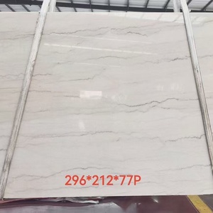 Losas de Mármol Blanco de Guangxi de 18 mm <span class=keywords><strong>para</strong></span> Pisos y Revestimientos Interiores en Villas y Hoteles - Product Image 2