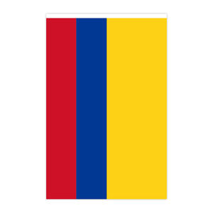 Vente en gros de drapeaux à cordes suspendus pour tous les pays Événements sportifs Bannière décorative Drapeau à cordes de la Colombie - Product Image 3