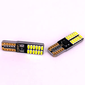 Lumière latérale LED automobile T10 4014 24LED, clignotant latéral LED, éclairage de plaque d'immatriculation LED - Product Image 4