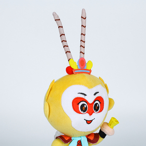 Nuevo Diseño Personalizado de Peluche de Mono Sun Wukong, Súper Suave, Relleno de Algodón PP, Accesorios Ecológicos Personalizados - Product Image 4
