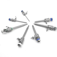 Trocart laparoscopique réutilisable multi-diamètres 3/5/10/12 mm pour laparoscopie et chirurgie vétérinaire