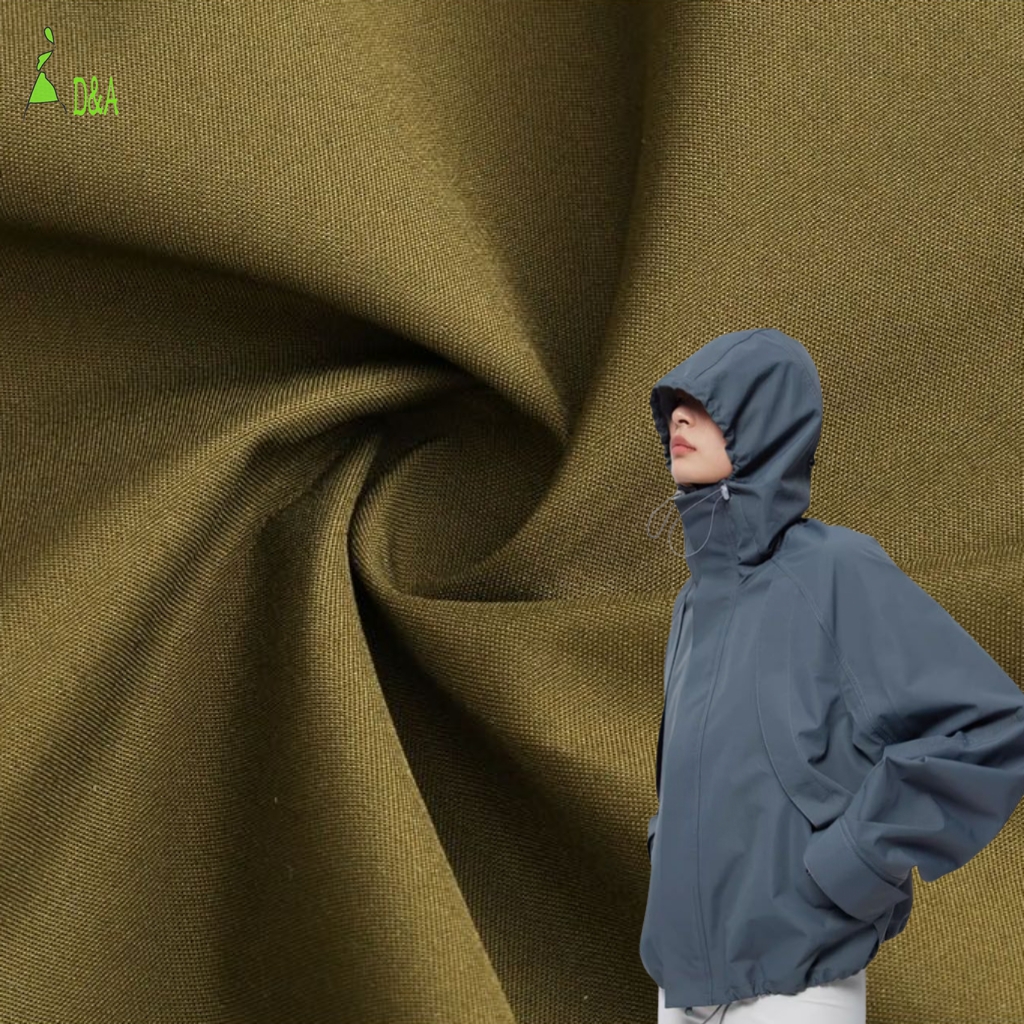 High Quality 100d High Elastic Polyester Soft Shell Fabric Windproof and Waterproof for Suit Jacket Recycled Grade